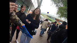 Chinese women Hong Kong partisan